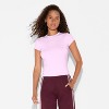 Women's Short Sleeve Crewneck ButterBliss T-Shirt - Wild Fable™ - 2 of 4