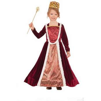 Royal Medieval Queen Costume Child