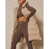 Imily Bela Womens Thick Hooded Down Vest Stand Collar Long Sleeveless Coat Jacket - 2 of 4