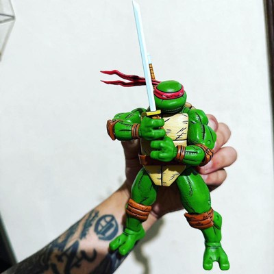 NECA Teenage Mutant Ninja Turtles Mirage Comics 7 Scale Action Figure Set  - 4pk
