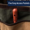 Kings County Tools Canvas and Suede Garden Apron - 3 of 4