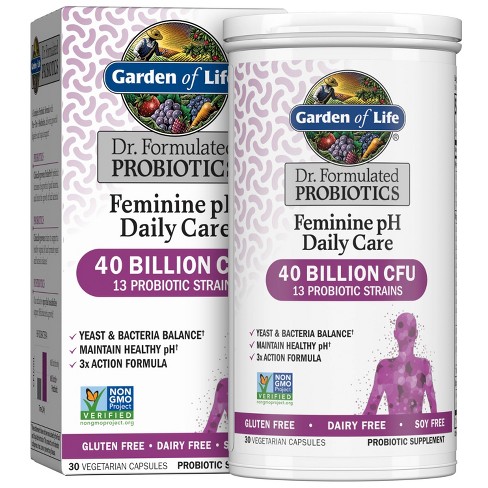 Garden Of Life Feminine Ph Probiotic Capsules - 30ct : Target