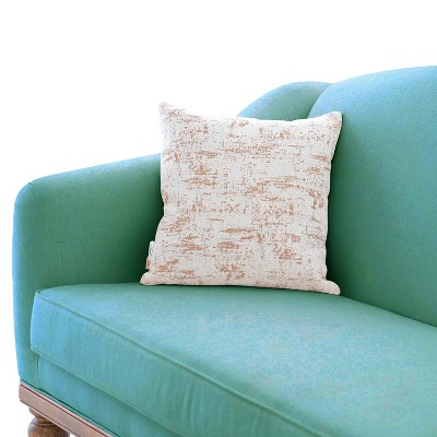 Anybear Beige Gold Chenille Decorative Cushions