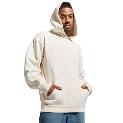 Expert Brand USA-Made Men's Oversized Heavyweight Cotton Pullover Hoodie