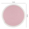 REGALWOVEN Rattan Dining Indoor Outdoor Kitchen Placemats 14" x 14" 4 Pcs - 2 of 4