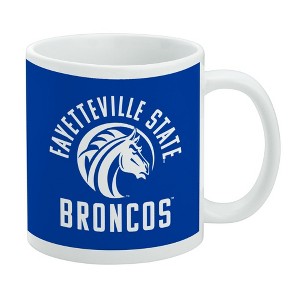 Fayetteville State Tigers Logo Ceramic Coffee Mug Novelty Gift Mugs for Coffee Tea and Hot Drinks 11oz White - 1 of 4