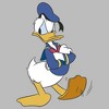 Girl's Disney Donald Duck Impatient T-Shirt - 2 of 4