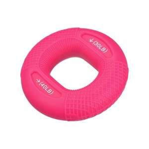 Unique Bargains Rock Climbing Muscle Training Workout Silicone Ring Grip Strengtheners 3.07" - 1 of 4
