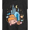 Girls' - Disney Princess - Cinderella and Gus Chibi Kawaii Fitted Short Sleeve Graphic T-Shirt - 2 of 4