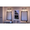 Urban Ambiance Luxury Craftsman Bath Light 7''H x 12.25''W,  Brushed Nickel Finish,  Houston Collection, UHP4291 - 2 of 4