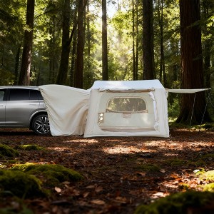 BAOURE 9.8ft x 8.2ft Inflatable Tents for Camping,suv tent , Easy Setup InflatableTent 4 Season Tent, Waterproof Oxford Air Glamping Tents - 1 of 4