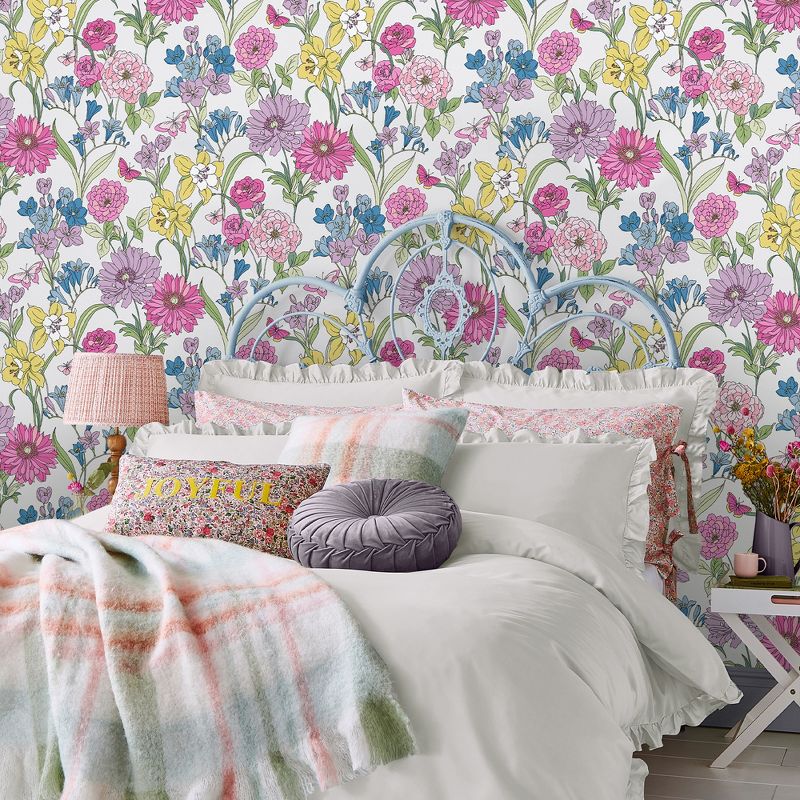 Laura Ashley Gilly Multicolor Wallpaper, 2 of 7