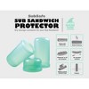 SubSafe Sub Sandwich Waterproof Food Storage Container, BPA-Free Plastic, Seafoam Green - 2 of 4
