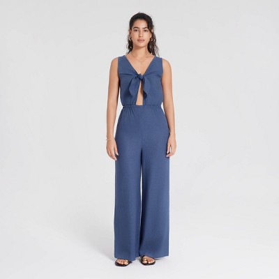 Women's Tie-Front Jumpsuit - Universal Thread™
