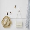 BWE Wood Bathroom Knob Coat Robe/Towel Hook (4-Pack) - 2 of 4