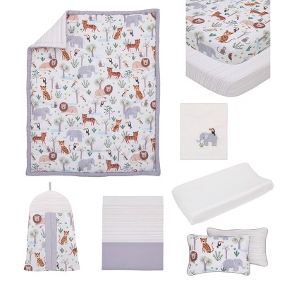 nojo butterfly crib bedding