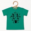 Two Skeletons Dancing Grave - Youth Short Sleeve Graphic T-Shirt and Toddler Short Sleeve Graphic T-Shirt - 2 of 3