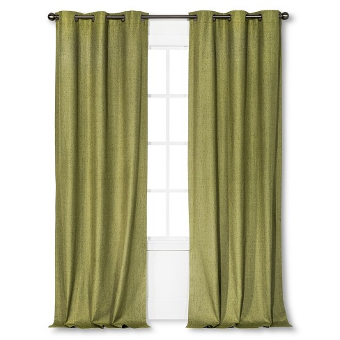 Windsor Blackout Curtain Panel Green 42 X 84 Eclipse Target