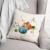 Creative Products Blue Orange Pumpkin 18 x 18 Indoor / Outdoor Pillow - 3 of 3