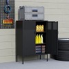 NicBex Steel File Cabinet with Adjustable Laminates, Side Cabinets Shoe Cabinets for office, Entryway - 4 of 4