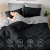Bedsure Comforter Set - 7 Pieces Reversible Bed Set for All Seasons, Bed in a Bag with Down Alternative Comforter, Sheets, Pillowcases & Shams - 2 of 4
