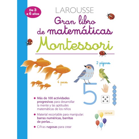 Libro de actividades Montessori para niños de 2, 3 y 4 años