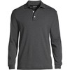 Lands' End Men's Long Sleeve Cotton Supima Polo Shirt - 3 of 4