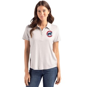 Chicago Cubs Cutter & Buck Coastline Epic Comfort Recycled Womens Polo - 1 of 1