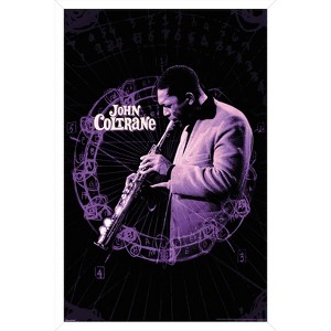 Trends International John Coltrane - Coltrane Circle Live Framed Wall Poster Prints - 1 of 4