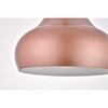 Elegant Lighting Circa 1 Light Honey Gold Pendant - 4 of 4