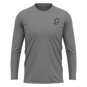 Adams State University Adult Sport Long Sleeve Left Chest Logo, Athletic Heather - 1 of 4