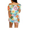 Women's Hawaii's Finest Floral Top - Cotton Bleu - 3 of 4