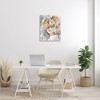 Stupell Industries Floral Portrait of Girl, 24" x 30" - 2 of 4