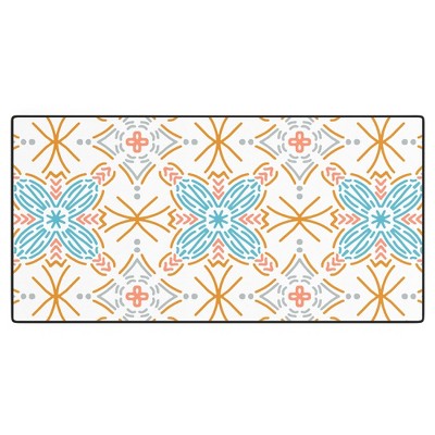 Marta Barragan Camarasa Mosaic boho desert colors D Desk Mat -Deny Designs
