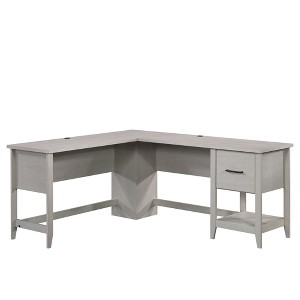 GDFStudio Ashton L-Shaped Desk Computer Desk with File Storage and Open Shelf - 1 of 4