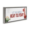 Stupell Industries Hear You Roar Dinosaurs, 25" x 11" - 3 of 4