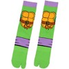 Teenage Mutant Ninja Turtles Men's Split Toe Crew Socks - 2 of 4