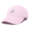 Dalix Ghost Glow in the Dark Embroidered Mens Womens Cotton Dad Hat Baseball Cap Adjustable - 4 of 4