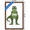 Trends International David Olenick - Love You Framed Wall Poster Prints - 3 of 4