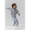 Sesame Street Cookie Monster Elmo French Terry Sweatshirt and Pants Set Infant to Little Kid - 2 of 4