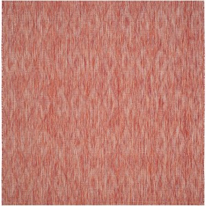 Courtyard CY8522 UV & Stain Resistant Non-Shedding Power Loomed Indoor/Outdoor Rugs - Safavieh - 1 of 4
