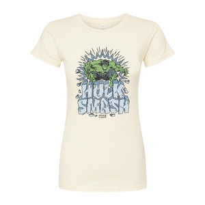 Women's - Marvel - Hulk Smash Fitted Graphic T-Shirt - 1 of 3