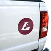 University of Wisconsin - La Crosse University Primary Logo Automotive Car Window Locker Circle Bumper Sticker - 4 of 4