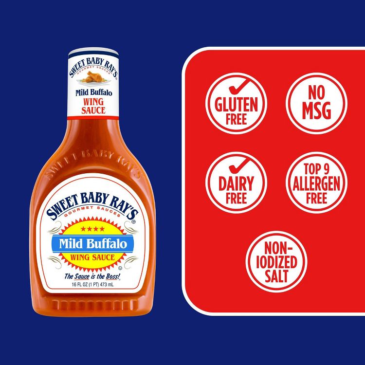 Sweet Baby Ray's Mild Buffalo Sauce - 16 fl oz, 5 of 9