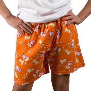 Pavilion Gift Company - Popcorn and Butter - L Orange Boxers - Shorts - 1 of 4