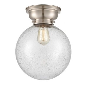 Beacon - 1 Light Flush Mount In Industrial Style-11.15 Inches Tall and 10 Inches Wide - 1 of 1