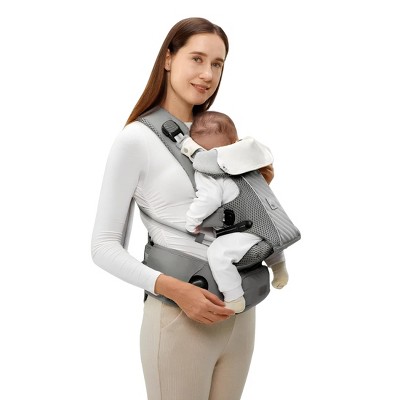 Bc Babycare Baby Carrier with Hip Seat Lumbar Support for Newborn to Toddler