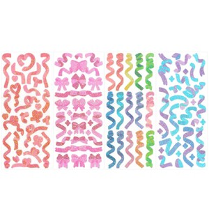 Wrapables Colorful Decorative Stickers for Scrapbooking, DIY Crafts, Stationery, Diary - 1 of 4
