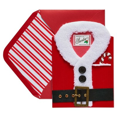 Santa's Jacket Greeting Card - PAPYRUS