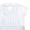 Hope & Henry Layette Baby Boy Linen Shortie Overall and Top 2-Piece Set, Infant - 3 of 4